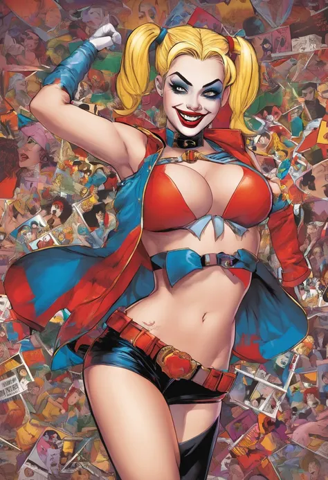 Harley Quinn teniendo sexo, desnuda, Disco duro, cuerpo perfecto, tetas grandes, desnuda, sin ropa, nude, naked, xxx