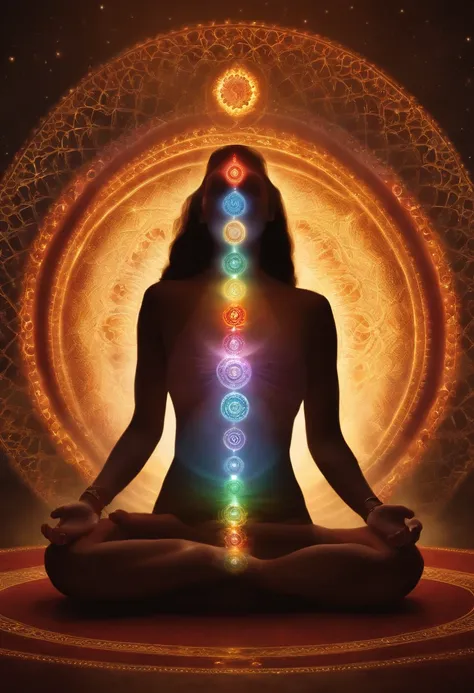 Chakras en la espiritualidad oriental. Chakras are energy centers in the human body, each associated with specific physical and emotional functions. Hay siete chakras principales, including the root chakra, del plexo solar, Cardiaco, garganta, Tercer ojo y...