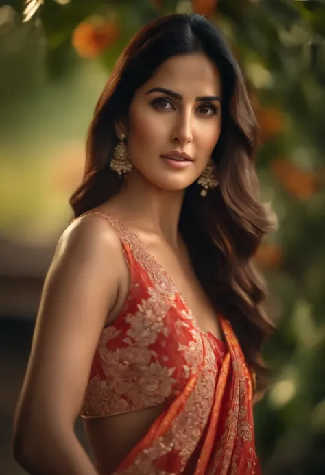 A beautiful woman ((Katrina kaif:1.2)), ((intricate Bold and Bright Florals Outfit)), sharp focus, Nikon Z 85mm, unparalleled masterpiece, ultra-realistic 8k photos, best quality, masterpiece, (photorealistic:1.2), (realistic:1.5), (hyperrealistic:1.2),(re...