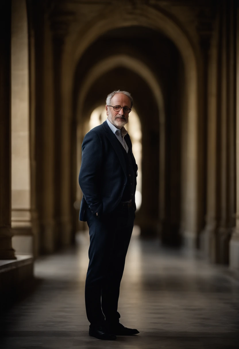 Portrait of a university professor in France