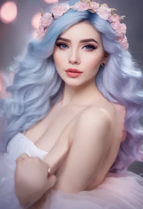 belle delphine naked with hot and cummed tits