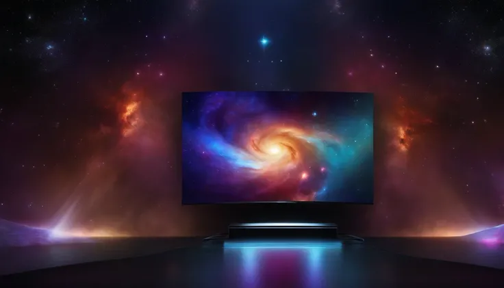 Fancy Space HDMI Background