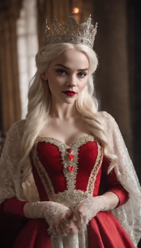 elsa jean as the Queen of Hearts