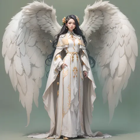 《MAYC-Style-100%》《《《Full body style》》》《《《Full body style》》》《Full body》, whole body, faith healer, woman, angel