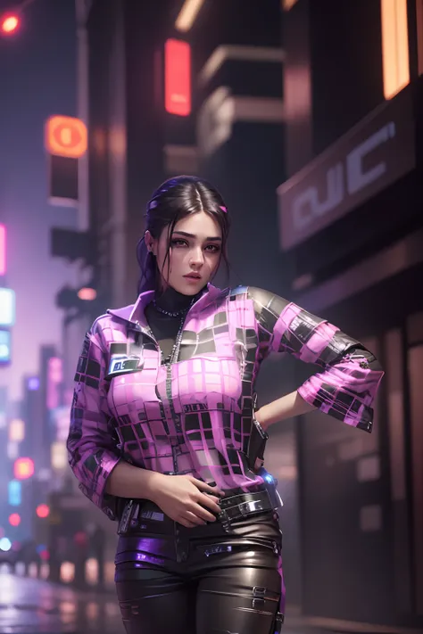 Change background cyberpunk beutiful girl realistic face. 8k. Ultra realistic.