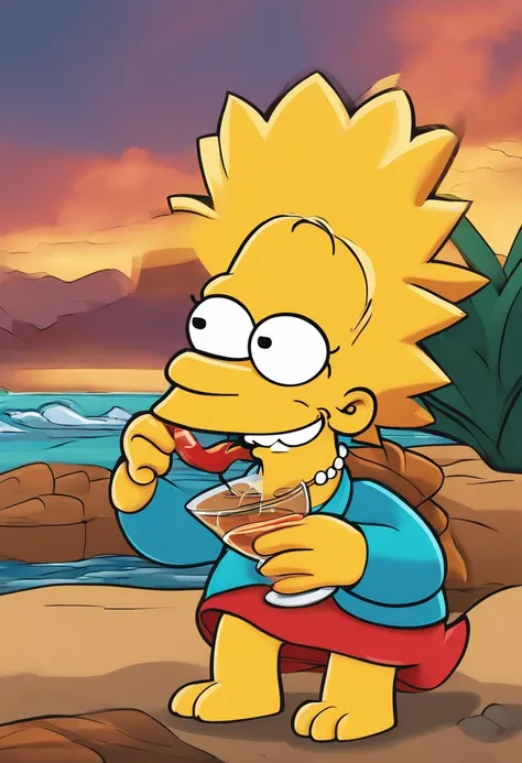 Lisa Simpson, biquini