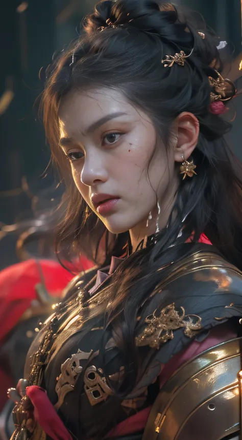 (((32k,high detal,high-detail、masterpiece,Attention to detail,full body Esbian,独奏,1man))),Raw photo & realistic atmosphere,beautiful dark blue eyes,Detailed mouth,Detailed eyebrows,Shine in every detail,Eyes drawn in detail、Very beautiful eyes with azure ...