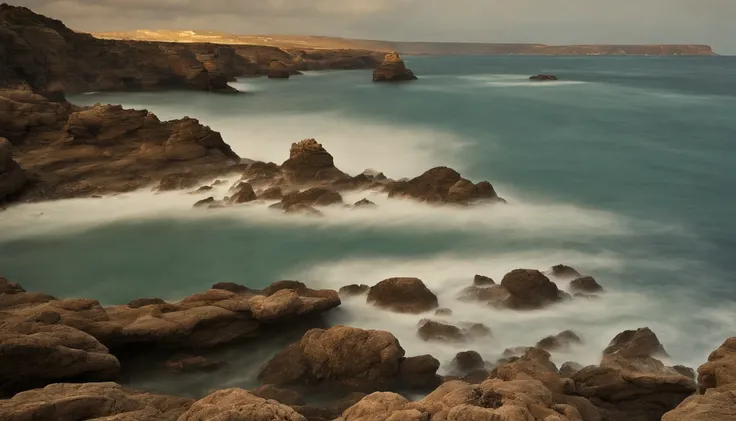 O mar, vasto e profundo, it is a world unto itself,
Onde segredos antigos se escondem no abismo.
Its blue waters stretch as far as the eye can see,
Um horizonte infinito, A dance without tire.

As ondas, como bailarinas, dance in the wind,
Singing mysterio...