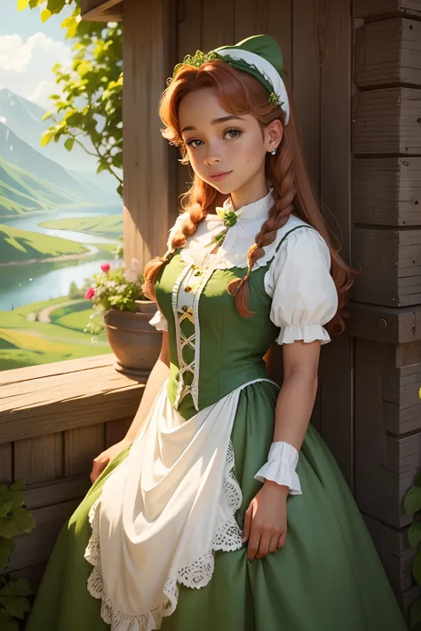 princess tiana as anne of green gables