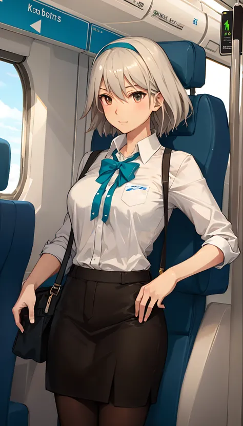 Amtrak Acela as an anime girl