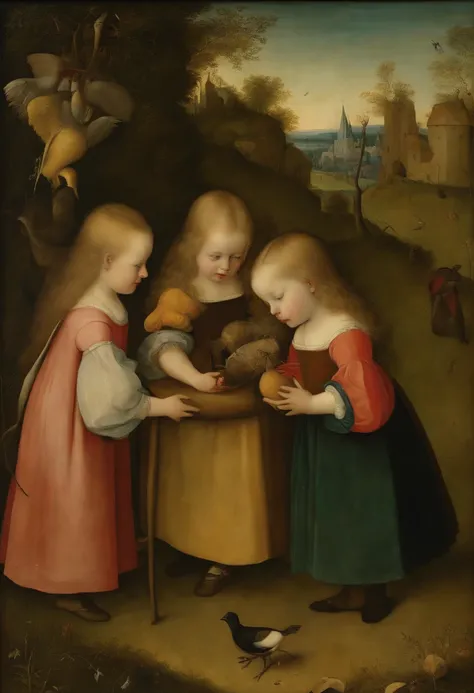 Hieronymus Bosch little girls --auto --s2