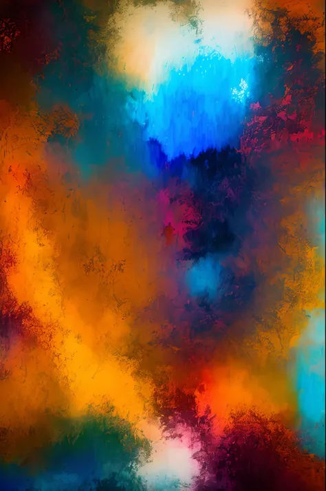 Criar uma imagem abstrata tipo pintura