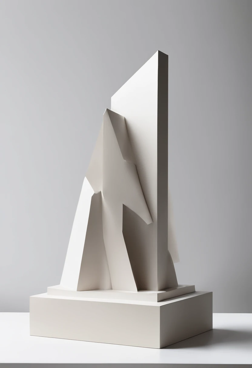 Minimalist, abstract monument, talking about love, sculpture, monument sculpture