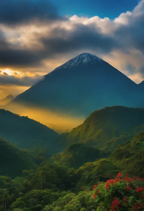 indonesian mountain