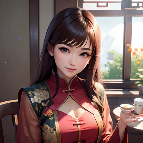 Chinese service　Beautie　realistic