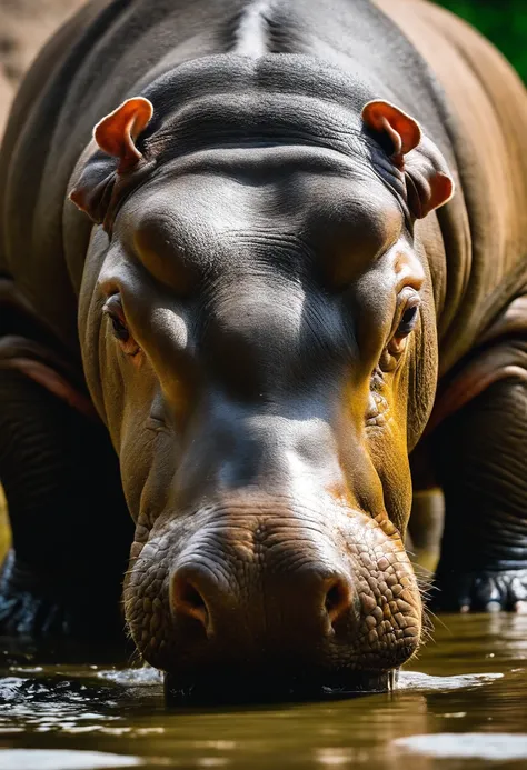 Female hippo large butt chubby