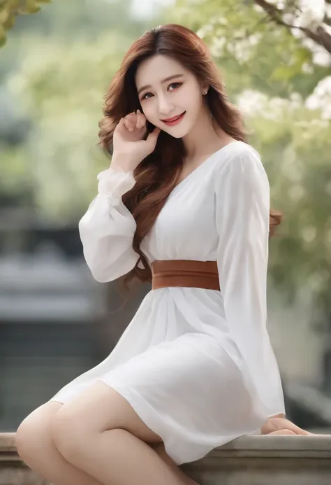 Best quality at best，tmasterpiece，（Fidelity：1.2），1 girl，brown  hair，with brown eye，frontage，A detailed face，beautiful eyes itch laugh itch disappear shadow bend foot surrender itch scratch foot cant help laughing incontinence laugh cant help laughing red e...