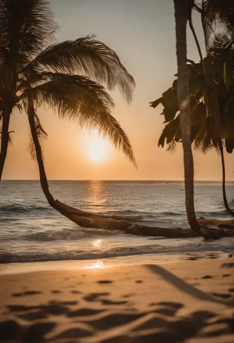 uma pousada em uma praia paradisiaca, realista, entrada da pousada