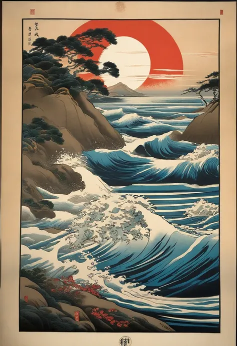 ukiyoe.surf.samurai.wave