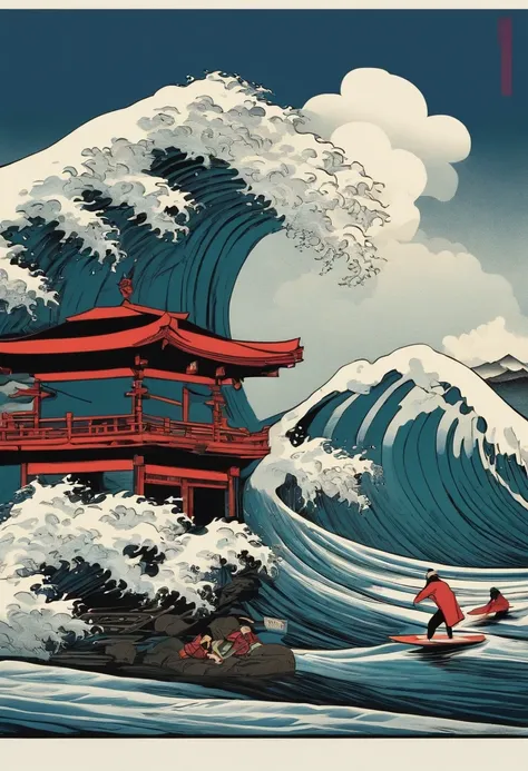 ukiyoe.wave.surfing.ninja