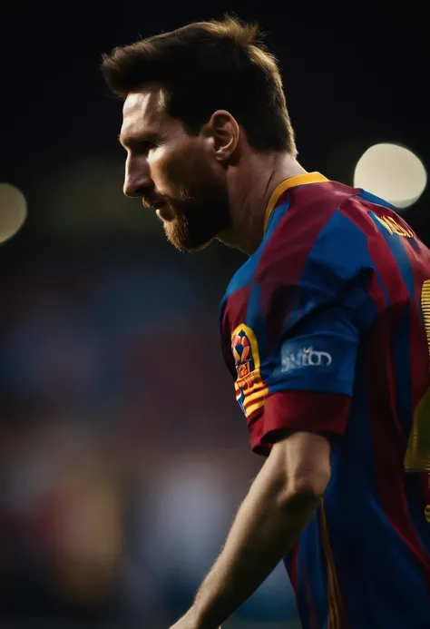 Portrait of a messi