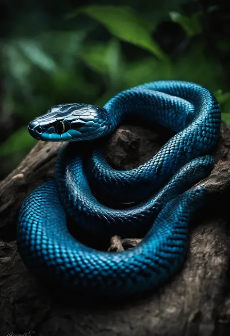 Blue Magic Snake