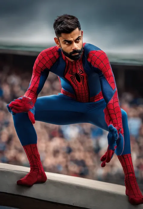 Virat kohli as spiderman aesthetic