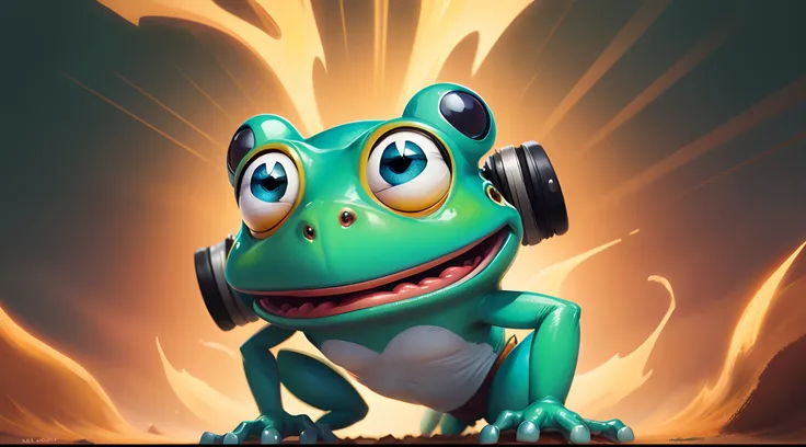 crazy frog fanart style