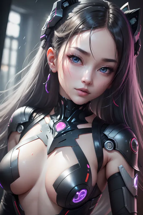 Haiyi - Robot
Wen Sheng diagram
Sea Art 2.0
11:20:16
Complex 3d rendering super detailed beautiful porcelain silhouette woman android face, (((full bodyesbian))), Cyborgs, cyborg robot parts, 150mm, Beautiful studio soft light, rim-light, vibrant detail, l...