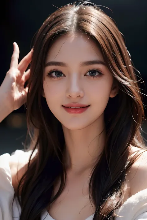 (Best Quality,4K,8K,hight resolution,masutepiece:1.2),Ultra-detailed,Realistic,Beautiful woman,Detailed eyes,Detailed lips,extra detailed face,long eyelashes,Luxury shopping malls,Latest Fashion Items,Happy smile,Vivid colors,Studio Lighting