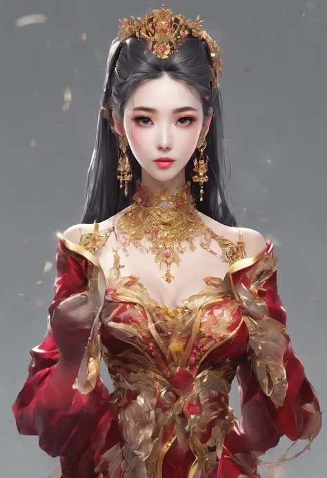 22
((realisticity: 1.2)), ((realistic: 8K UHD)), ((best resolution: 8K UHD)), hyper detailed, best quality,masterpiece,highres,cg, ((1 girl hyper detailed and hyper realistic) ) , ((beautiful queen, hyper realistic and hyper detailed)),((white skin, beauti...