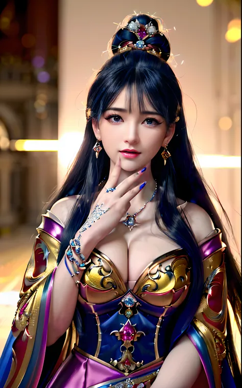 ((realisticity: 1.2)), ((realistic: 8K UHD)), ((best resolution: 8K UHD)), hyper detailed, best quality,masterpiece,highres,cg, ((1 girl hyper detailed and hyper realistic) ) , ((beautiful queen, hyper realistic and hyper detailed)),((white skin, beautiful...