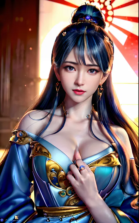 ((realisticity: 1.2)), ((realistic: 8K UHD)), ((best resolution: 8K UHD)), hyper detailed, best quality,masterpiece,highres,cg, ((1 girl hyper detailed and hyper realistic) ) , ((beautiful queen, hyper realistic and hyper detailed)),((white skin, beautiful...