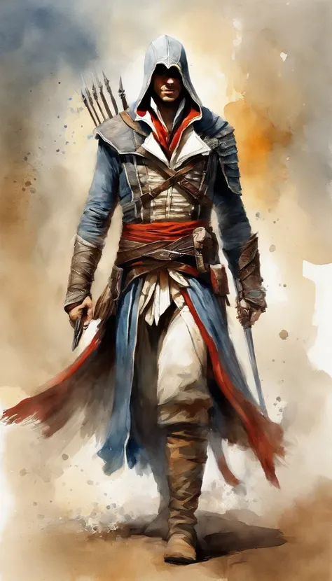 An Assassins Creed Mirage male character