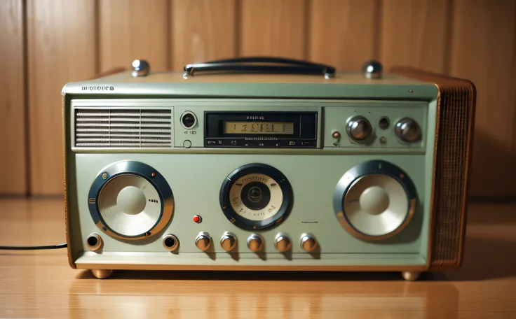 Retro 60s Radio, Photo 8 to Quality