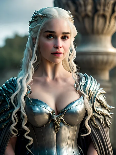 Masterpiece, Full body Closeup, mastershot, Daenerys Targaryen, Gorgeous woman, queen, Queen Lady, Princess of Dragonstone, black mole on breast, The Unburnt, Queen of Meereen, Queen of the Andals, the Rhoynar and the First Men (claimant), Protector of the...