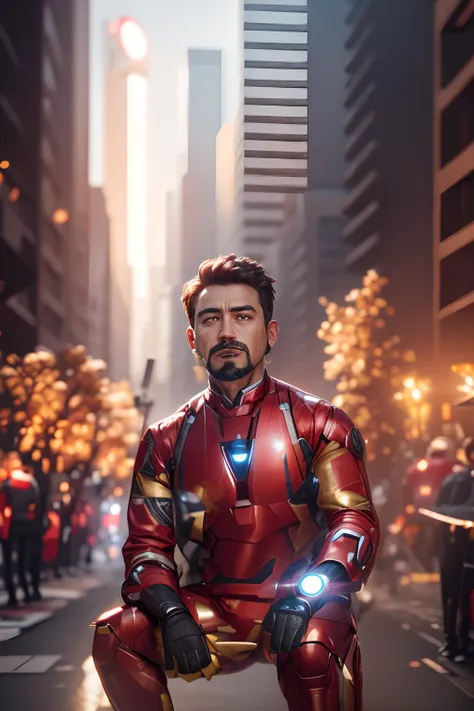 Look like iron man realistic 8k photo