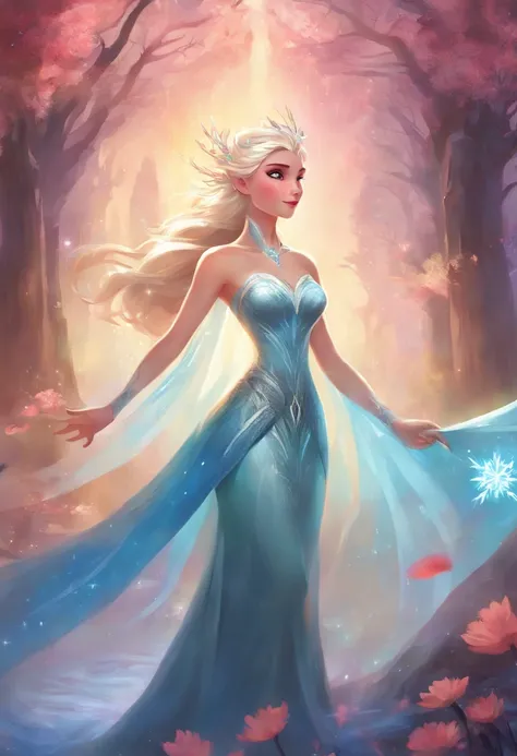 elsa de frozen mostrando vagina