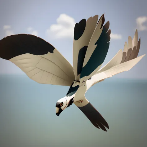 Swallow tail kite tattoo