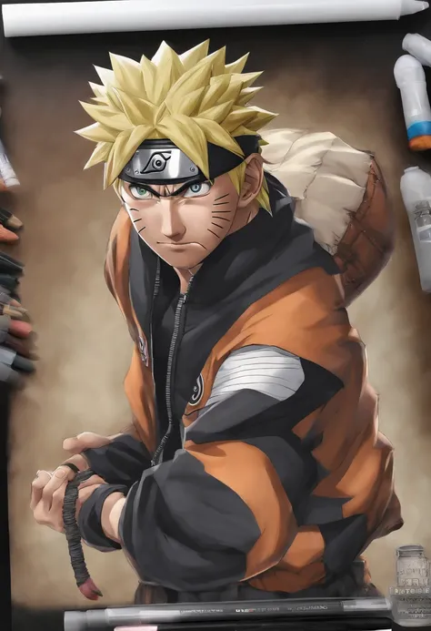 NAruto realista ultra detalhados