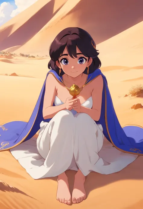 Aladdin　A desert　Velvet blanket　abajour　magia　年轻　Naughty Poses　cute little　tits out　friendly