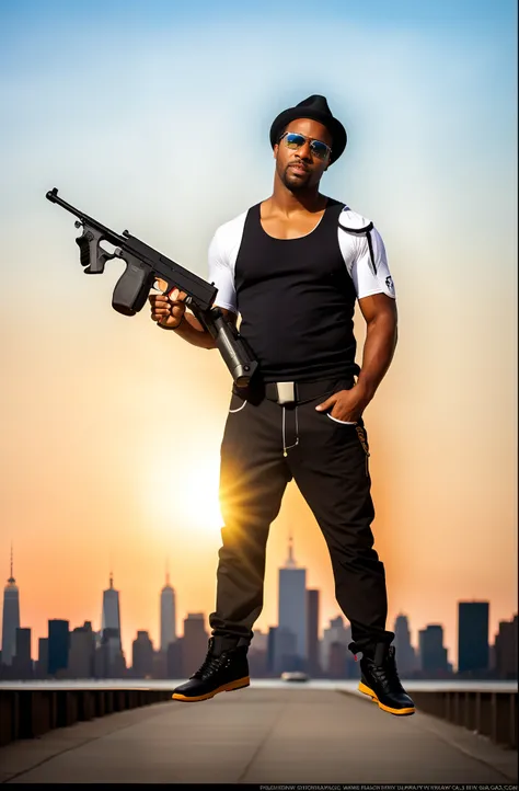 arafed man holding a gun and a roll of toilet paper, photo from a promo shoot, with pistol, head shoot, promo shoot, promotional shot, sakuga gunplay, holding a mp7, man is carrying a rifle, holding shotgun, with a gun, holding rifle, fullbody shot, holdin...