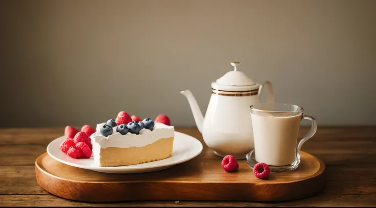 (masterpiece,best quality,highres,ultra_detailed:1.2),
simple background, still life, flowers,rule of thirds,
coffee,dessert,cream,berries,cloth