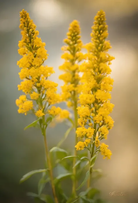 golden rod emanating magic