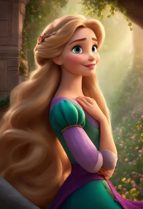 Rapunzel como uma personagem da Disney