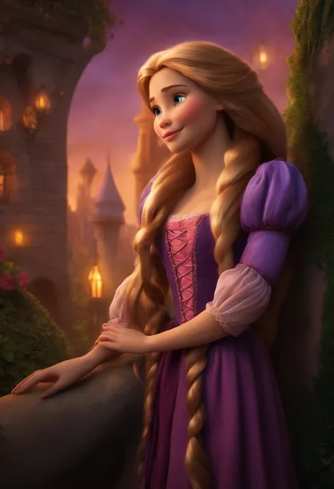 Rapunzel como uma personagem da Disney