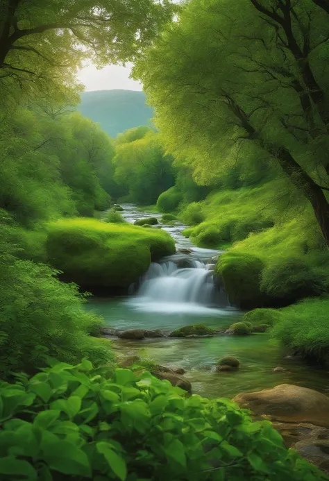 green landscape