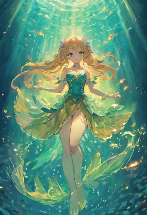 Make an Enchanted Mermaid Anime