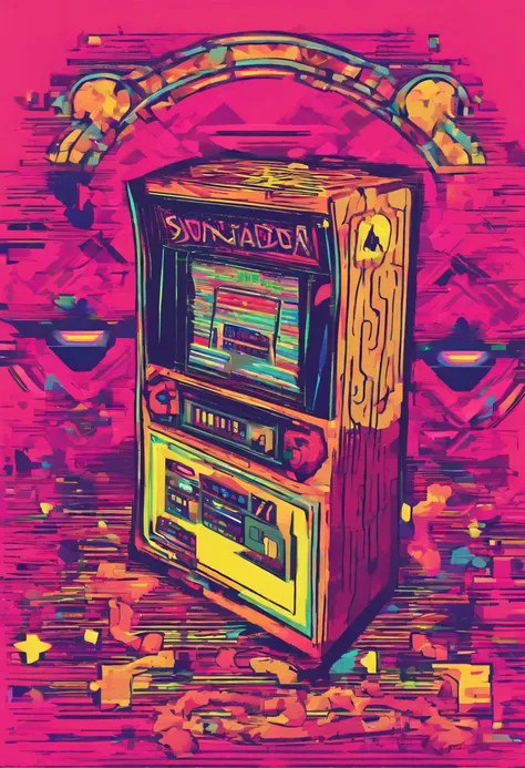 radiola, With multiple hearts popping out of the radio, ZERO, vaporwave, Synthwave, sintoniazando amor