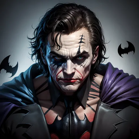 Batman as joker